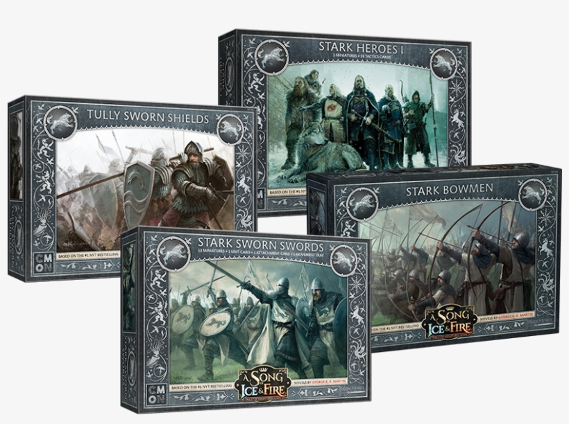 Cool Mini Or Not Has Announced 4 New Box Sets Of Stark - Game, transparent png #2410267