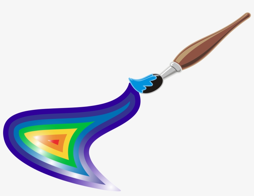 Artists And Paint Icons Png Free Downloads - Paint Brush Art Logo, transparent png #2410880