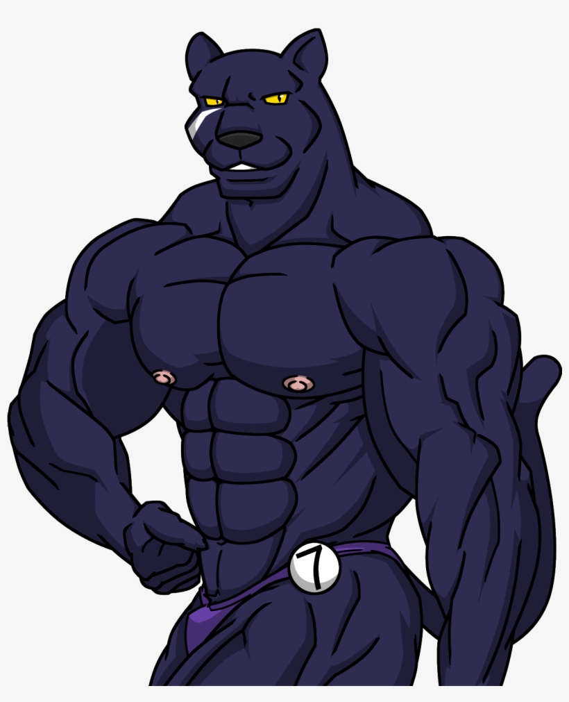 **drakonbolt Used "*roll Picture*"****drakonbolt Rolled - Body Building Panther Logo, transparent png #2410948