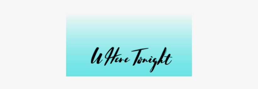 Promote Redone's New Single Called "u Here Tonight\ - Lyrics, transparent png #2411404