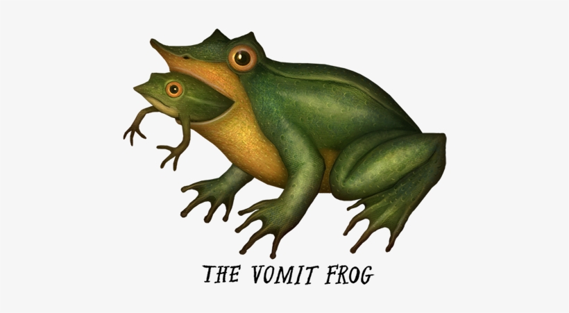 The Dancing Rest - Vomit Frog, transparent png #2411508