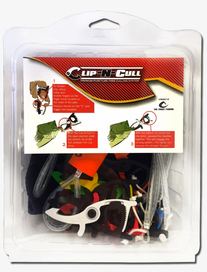 The Clip N Cull For Big Bass Fishing - Jaws, transparent png #2411686
