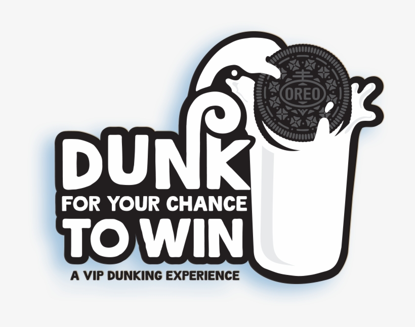 Dunk For Your Chance To Win - Advertisement On Oreo Biscuits, transparent png #2412610