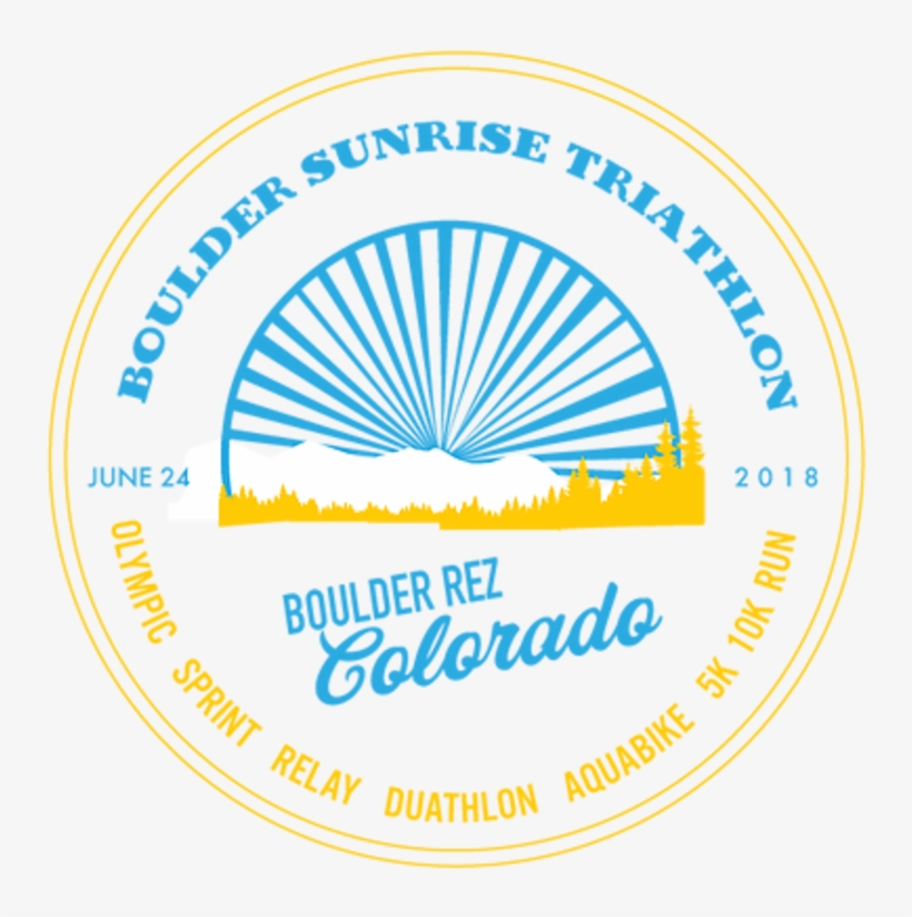 Boulder Sunrise Triathlon - Best Seller Logo Transparent, transparent png #2413319