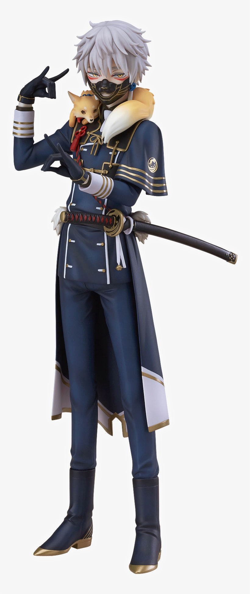 鳴狐 - Touken Ranbu Nakigitsune Figure, transparent png #2414090