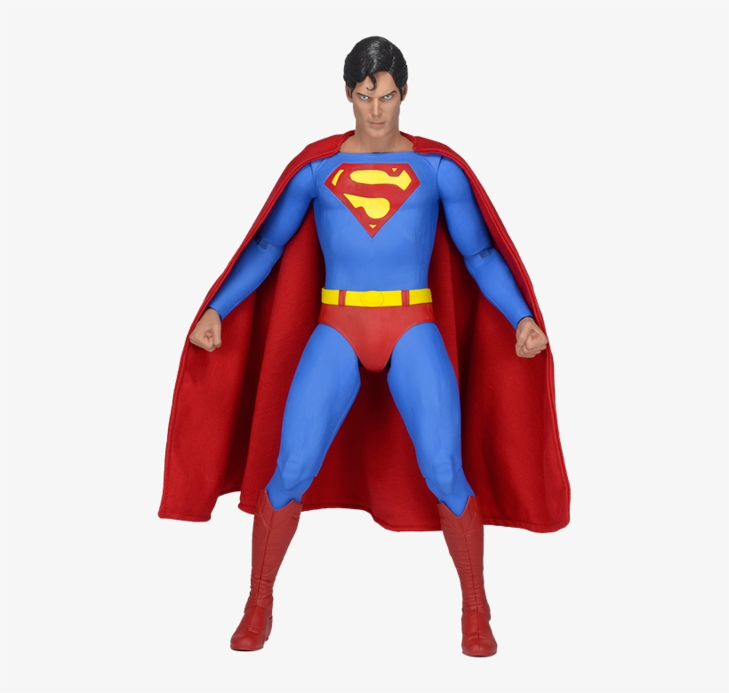 Christopher Reeve - Neca 1/4 Scale Figure Superman (reeve) Action Figure, transparent png #2414307