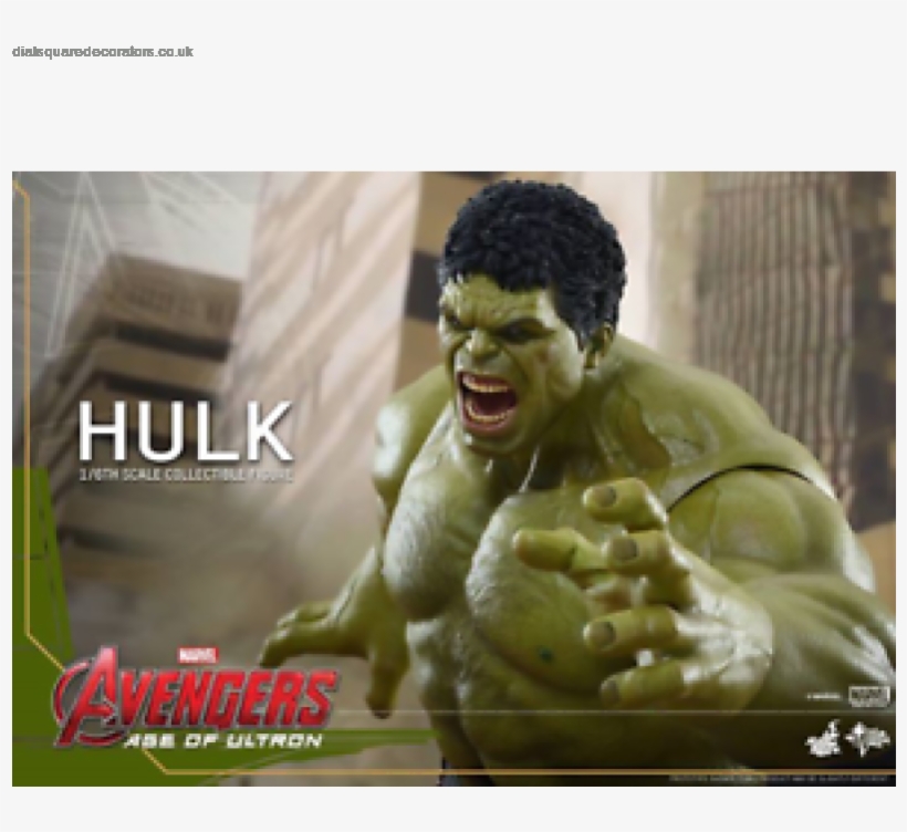 Shop Authentic Hot Toys Avengers - Hot Toys Marvel Avengers Age Of Ultron Hulk 1:6 Scale, transparent png #2414848