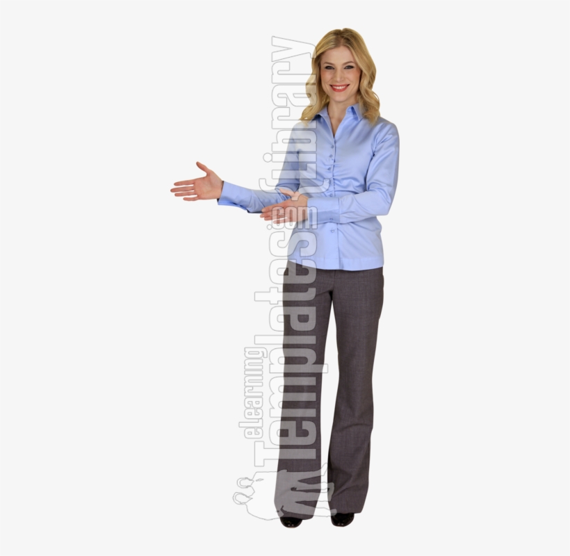 Middle Aged, Caucasian, Female, Business, Showing, - Handgun, transparent png #2414998