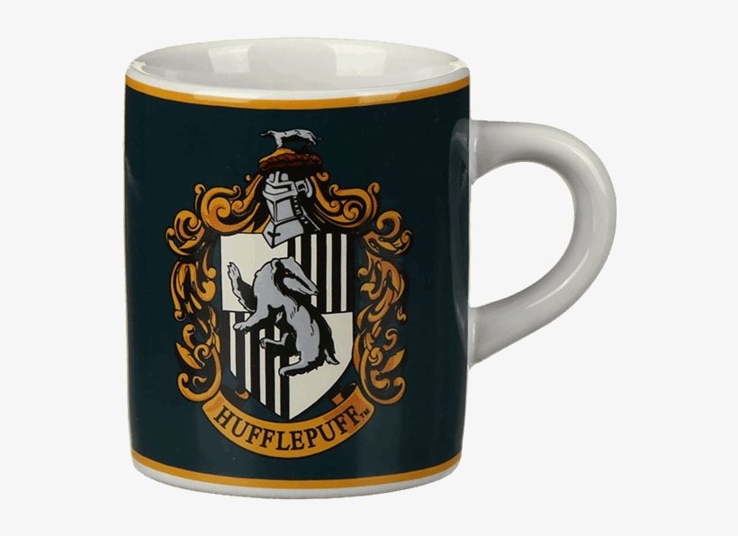 Harry Potter Hufflepuff House Crest Mug, transparent png #2415208