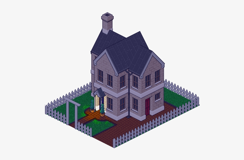 Pixel Art House - House, transparent png #2415209