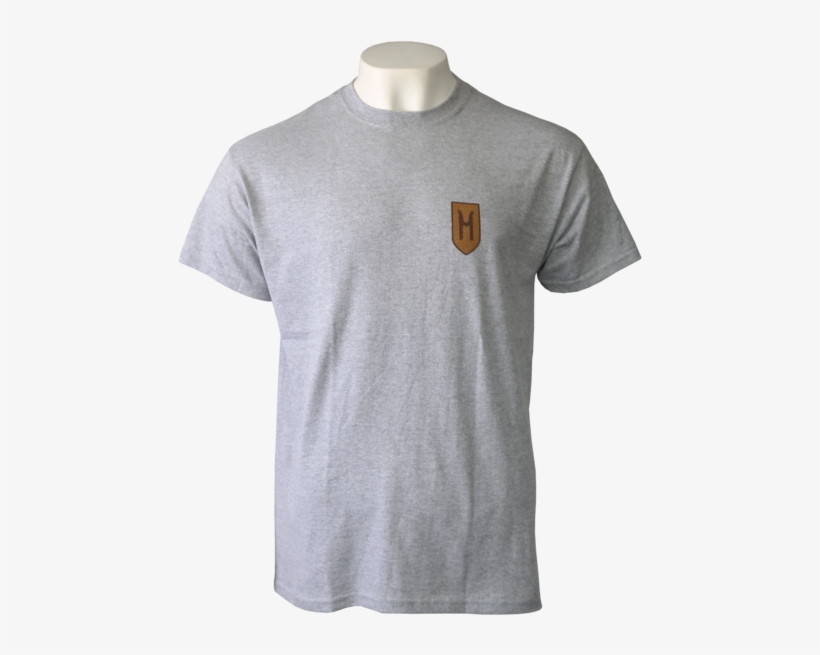 Grey Hufflepuff Crest T-shirt - Claydon High School, transparent png #2415287