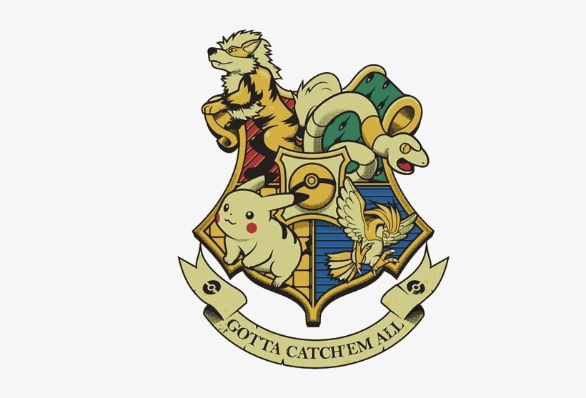 Hufflepuff Crest Gif - Pokemon Harry Potter Crossover, transparent png #2415315