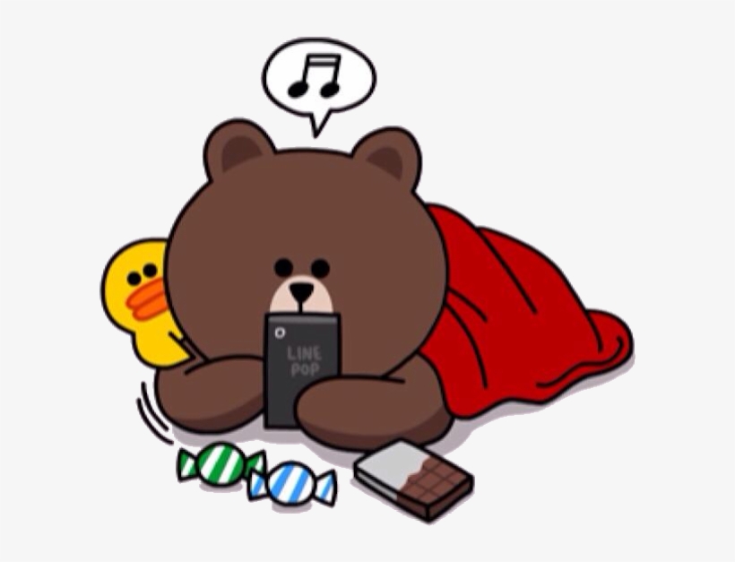 Line Sold $268 Million Worth Of Stickers Last Year - Line Sticker, transparent png #2415530