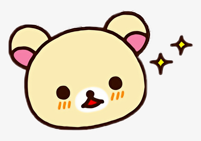 Kawaii Transparent Korilakkuma - Korilakkuma Sticker, transparent png #2416085