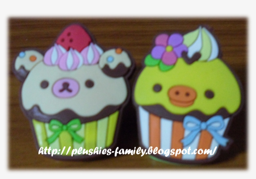 Korilakkuma And Kiiroitori Clip - Cupcake, transparent png #2416196