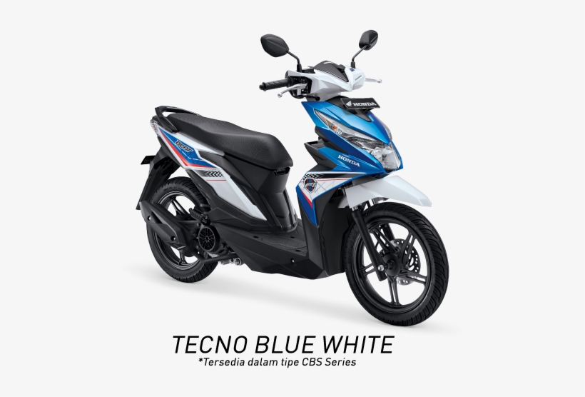 Honda All New Beat Fi Cbs 2016 Otomercon 1 - Blue Honda Beat Png, transparent png #2416198