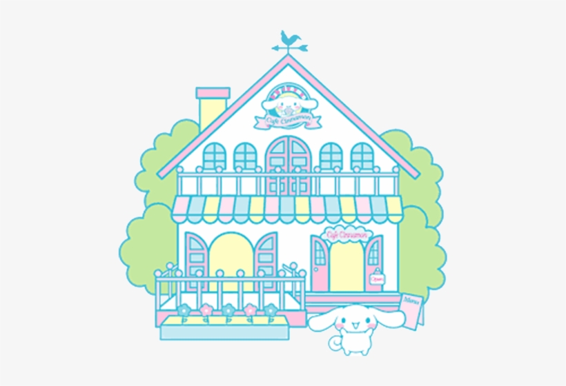 Cinnamaroll And Cafe Cinnamon From Sanrio - Cafe Cinnamon Sanrio, transparent png #2416557