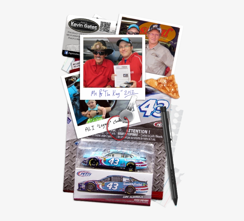 Over The Years, I've Had The Pleasure Of Working With - Nascar - 1:64th Collector Car - 2013 - #43 Richard, transparent png #2416809