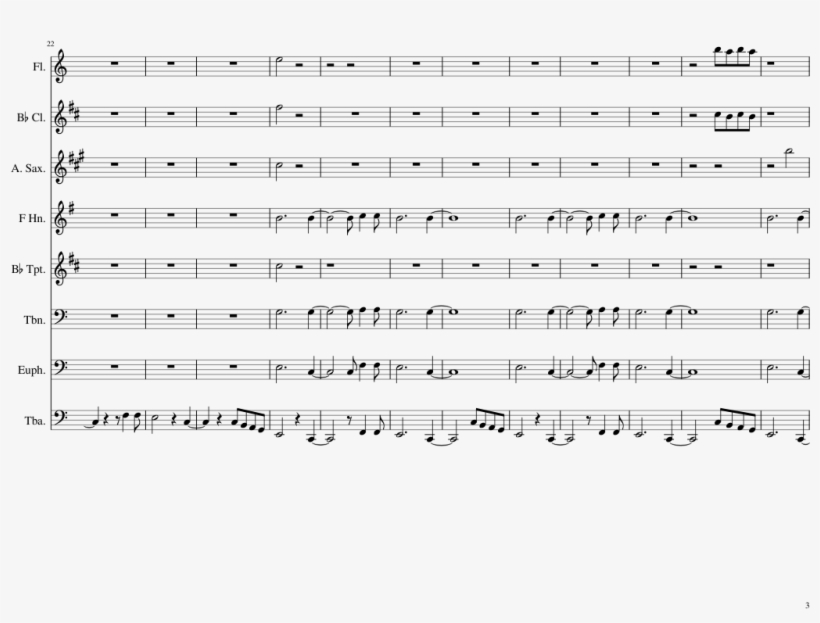 Really Really Sheet Music Composed By Written By - Arrangement, transparent png #2416850