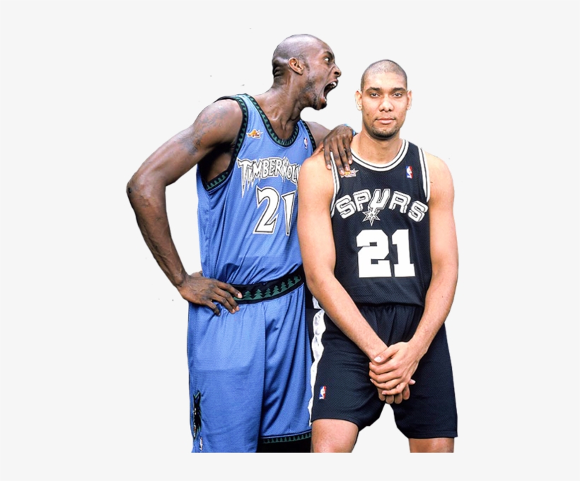 Kevin Garnett & Tim Duncan - Tim Duncan No Background, transparent png #2417043
