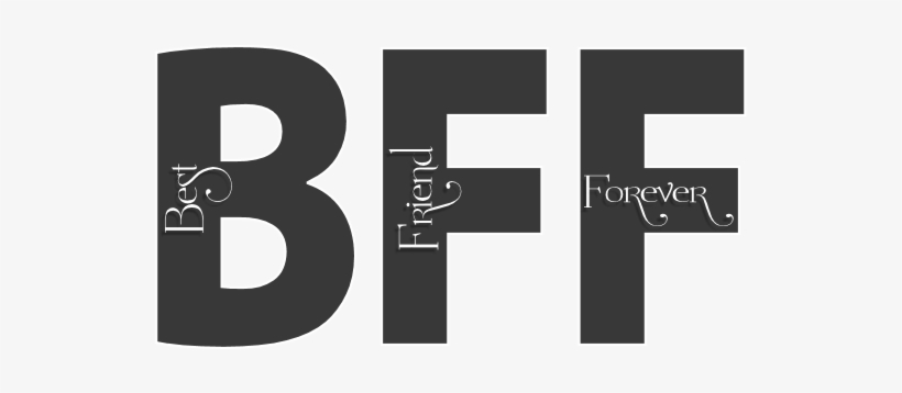 Best Friends Wordart - Best Friend Word Art, transparent png #2417225