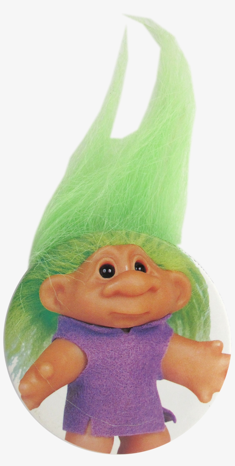Troll Doll Green Innovative Button Museum - Troll Doll, transparent png #2417352