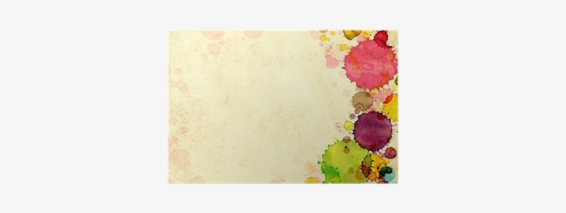 Texture Old Paper With Stains Of Paint Poster • Pixers® - Fondos De Manchas De Pintura, transparent png #2417859
