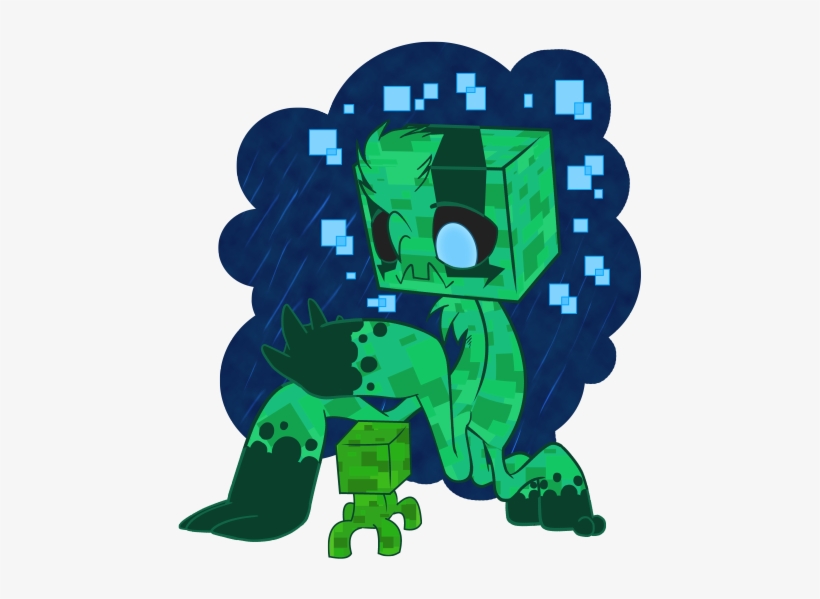 Minecraft Creeper Face Clipart - Illustration, transparent png #2418204