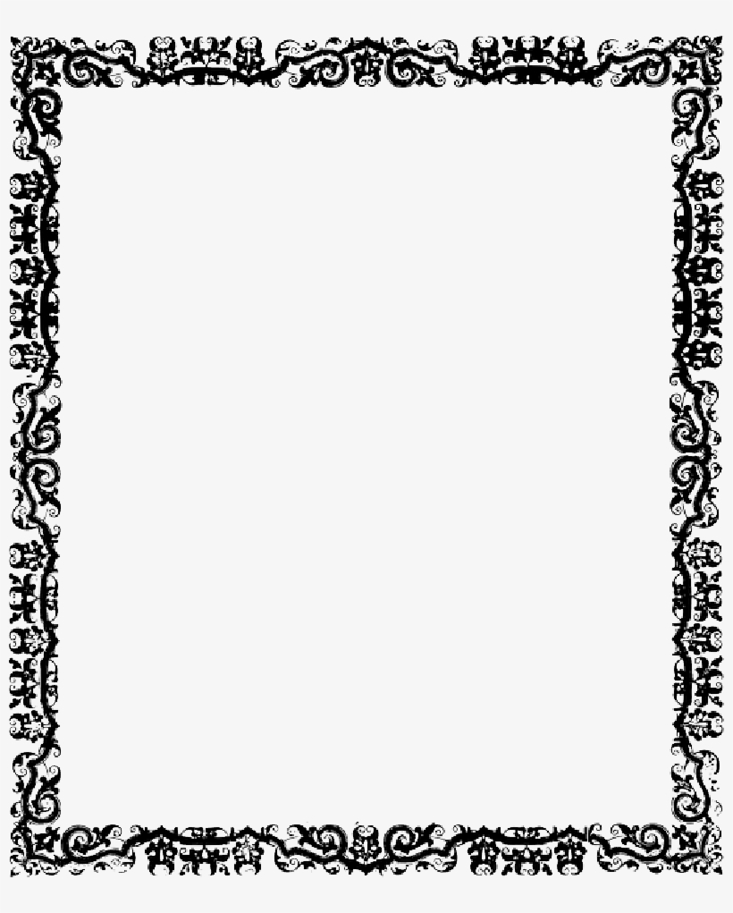 Mb Image/png - Fleur De Lis Border, transparent png #2418272