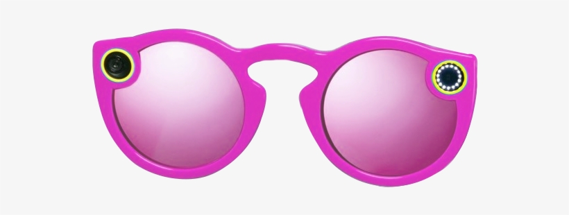 Snapchat Glasses - Plastic, transparent png #2418591