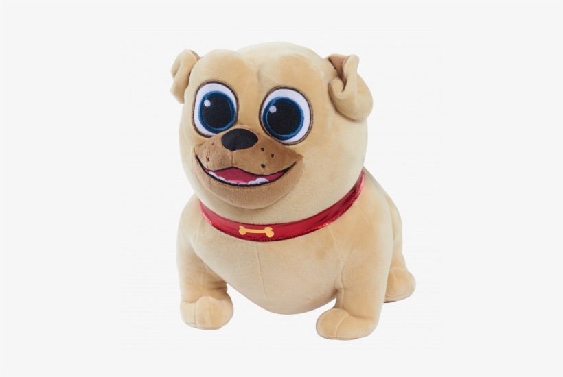 Puppy Dog Pals Puppy Love Medium Plush Rolly - Puppy Dog Pals Plush, transparent png #2419192