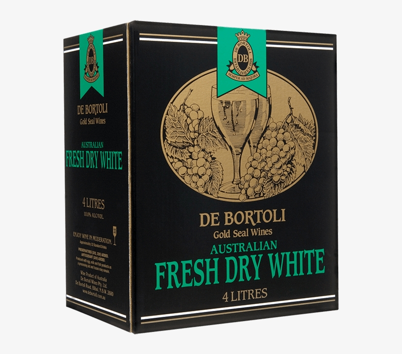 De Bortoli Gold Seal Dry White 4l Cask - Drink, transparent png #2419323