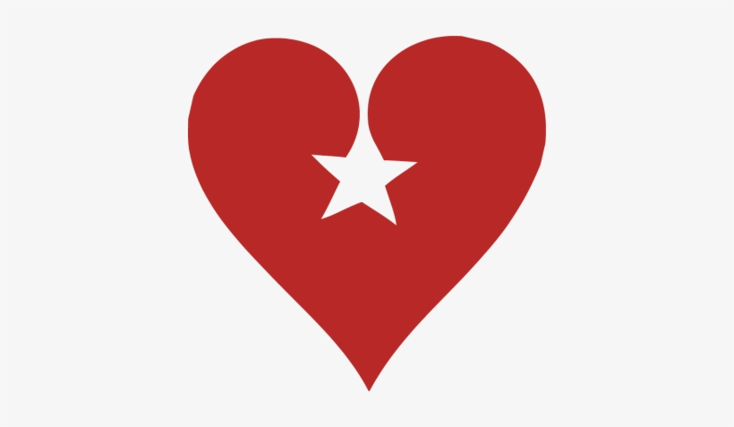 Hearts Stars Cliparts - Heart Star Clipart, transparent png #2419377