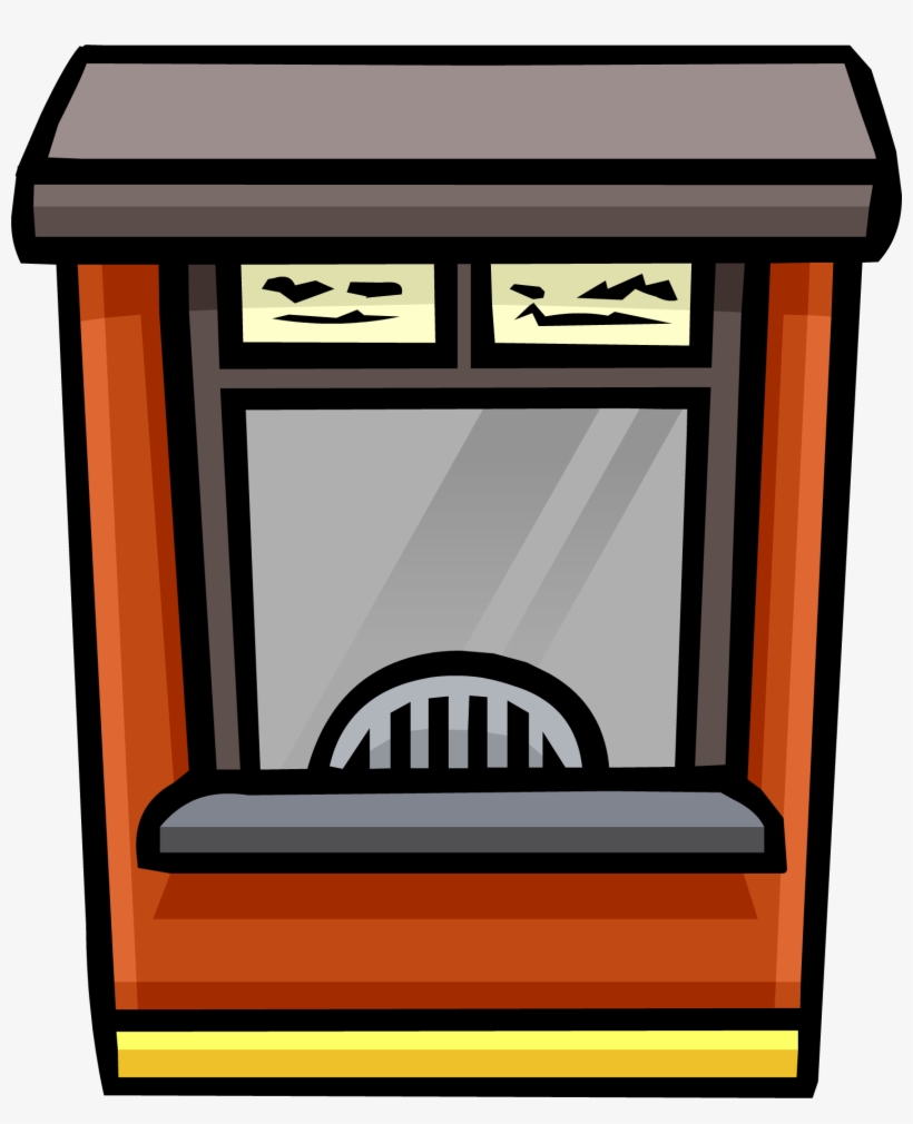 Ticket Booth - Png - Ticket Booth Png, transparent png #2419439