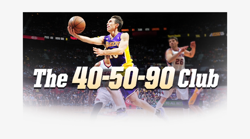 The 40 50 90 Club - 50 40 90 Club, transparent png #2419758