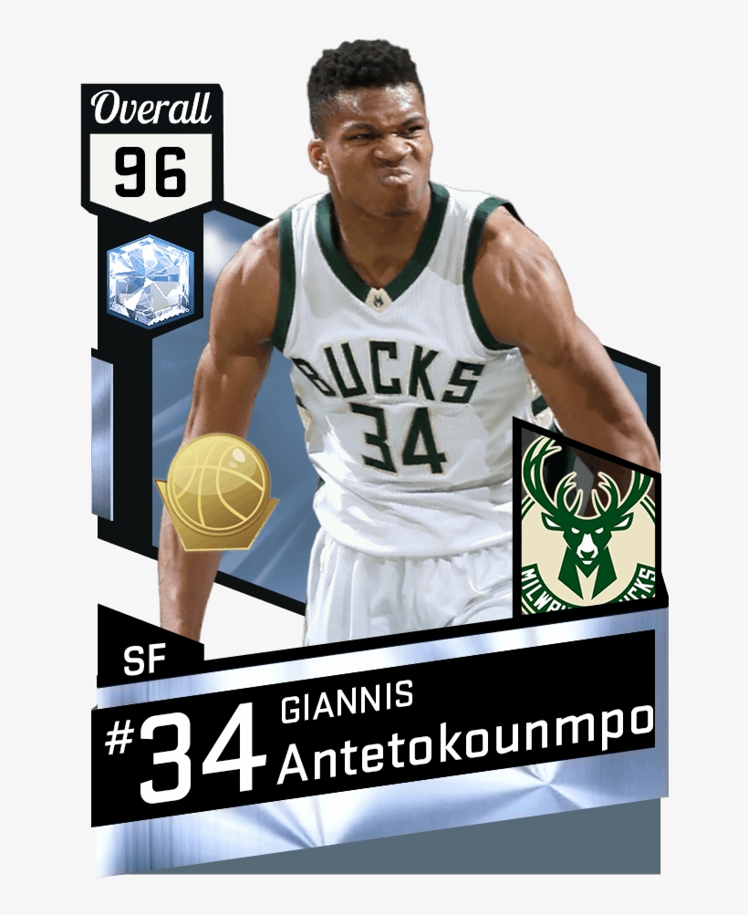 Giannis Antetokounmpo - Nba 2k17 Chris Paul, transparent png #2419845