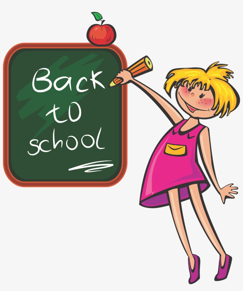 School Students Vector, Student Vector, Books Vector, - School Day Clipart, transparent png #2420107