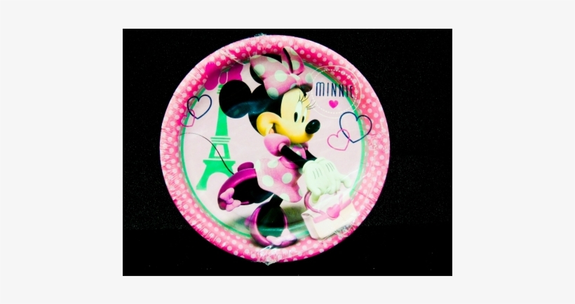 Pratinhos Minnie Rosa - Partyset Minnie Happy Helpers, 56-tlg. Procos, transparent png #2420223