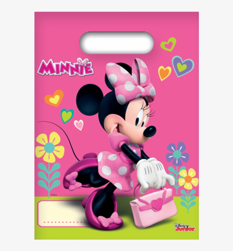 6 Sacchetti Per Caramelle Minnie Rosa - Minnie Rosa, transparent png #2420356