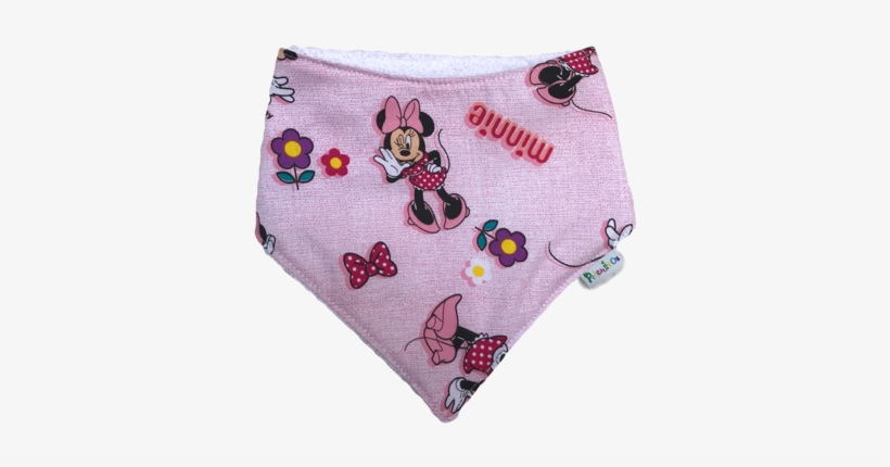 Babador Bandana Minnie Rosa Pe9177 - Fernando Maluhy Tecido Minnie, transparent png #2420373
