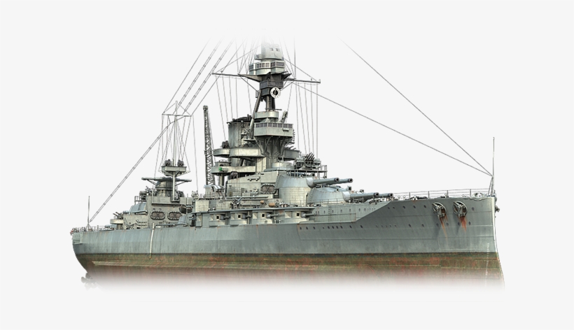 A Typical British Battleship Of World War I - World Of Warships Leander, transparent png #2420661