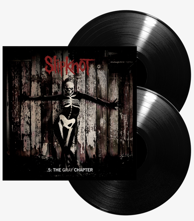 Slipknot - - 5 - The Gray Chapter Black Vinyl - Slip Knot The Gray Chapter, transparent png #2420679