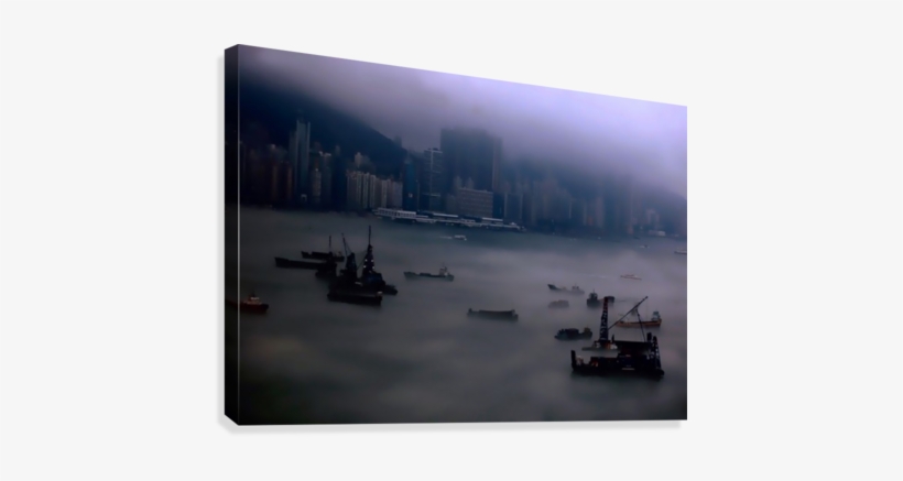 Foggy Day Canvas Print - Canvas Print, transparent png #2420794