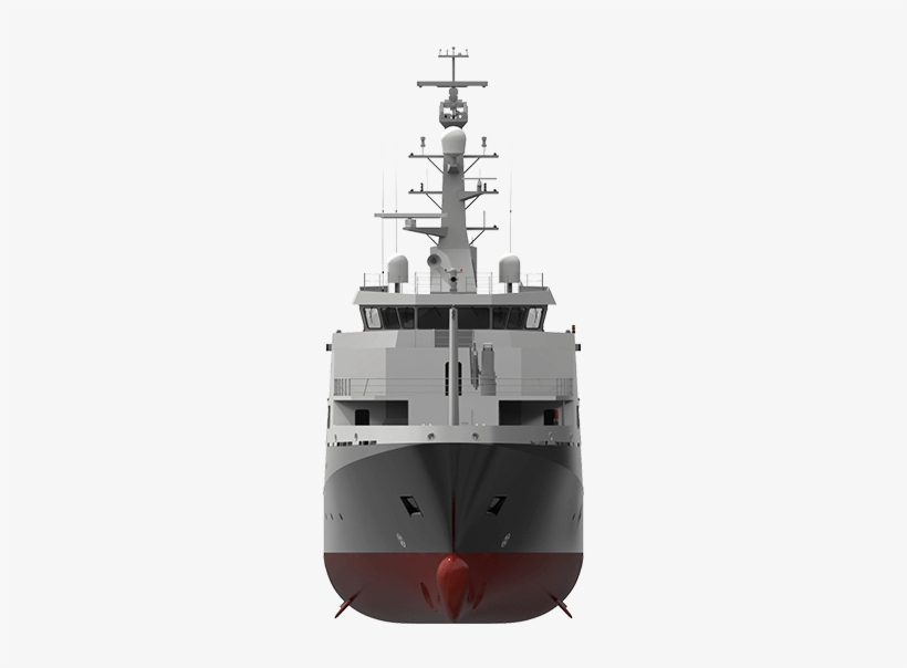 Damen Matv 2300 Front View - Fast Attack Craft, transparent png #2420879