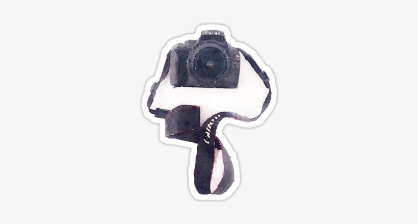 Tumblr Transparent Hipster Camera In Watercolor - Watercolor Painting, transparent png #2420911