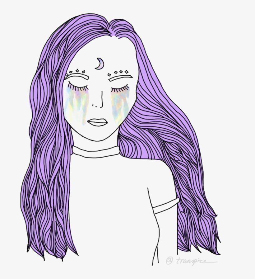 Purple Grunge Tumblr Transparent, transparent png #2420914