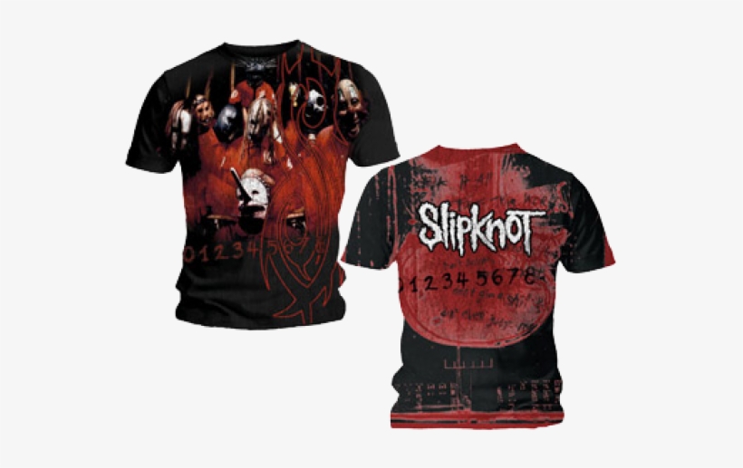 Slipknot All Over Shirt, transparent png #2421093