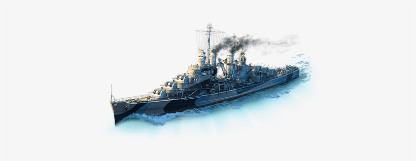 Atlanta - World Of Warships Uss Atlanta, transparent png #2421197