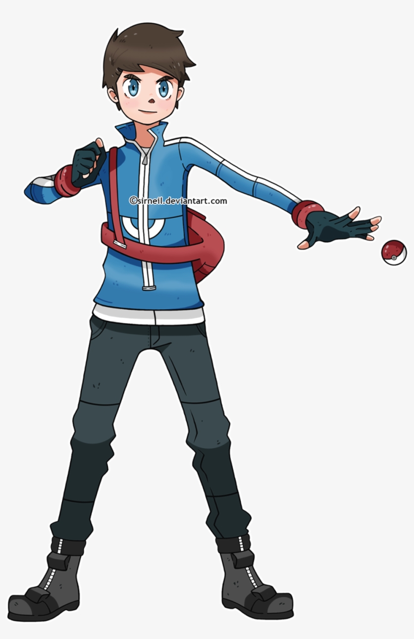 Male Pokemon Trainer By Sirneil-d6wip2a - If Australia Was A Pokemon Region, transparent png #2421249