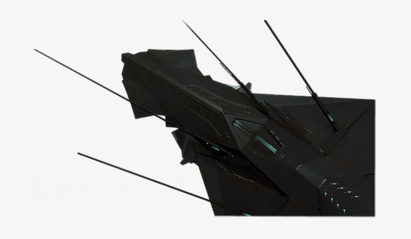 The Toric Drive Repeater Module Is A Unique Prop Mod, - Eve Jove Drifter Battleship, transparent png #2421824